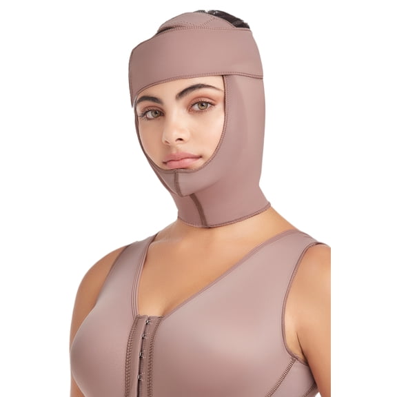Delie by Fajas D'Prada Comfort Facial Chin Strap Post-Op Compression Garment 009029