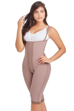 Delie by Fajas D'Prada Open Bust Butt Lifter Tummy Control Full Body Shapewear 009175
