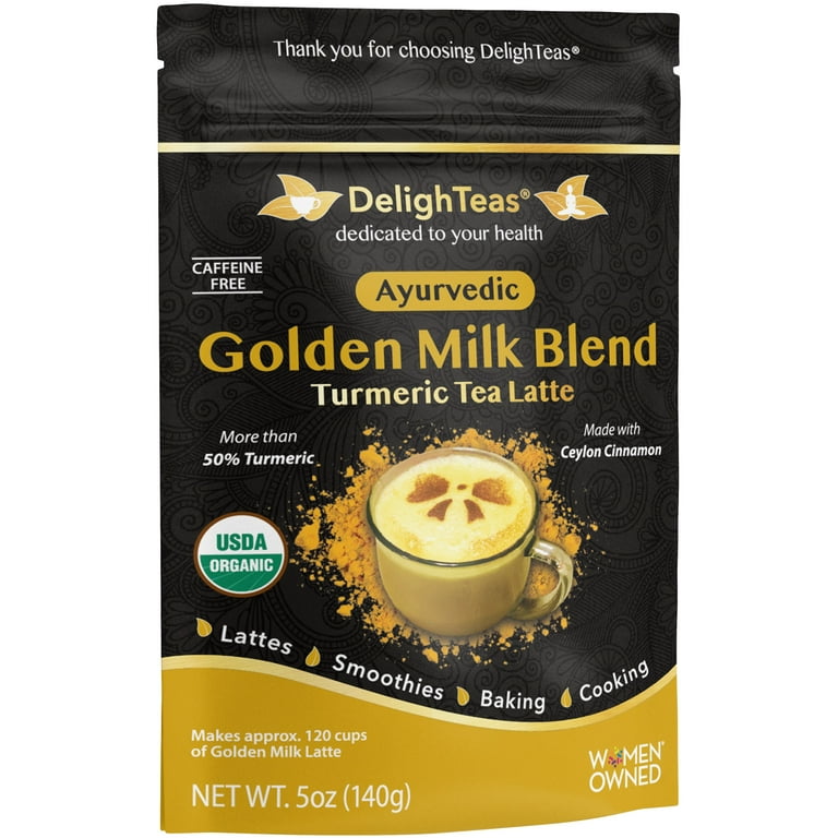 Instant Turmeric Latte Mix {Vegan, Keto, Paleo}