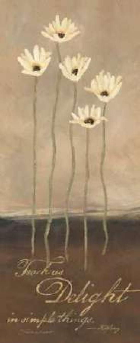 Delight Canvas Art - Stephanie Marrott (10 x 20)