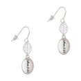 thumbnail image 1 of Delight Jewelry Bible Verse John 3:16 Silvertone Leaf French Earrings, 1 of 5