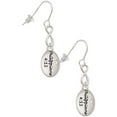 thumbnail image 1 of Delight Jewelry Bible Verse Philippians 4:13 Silver tone Infinity French Earrings, 1 of 4