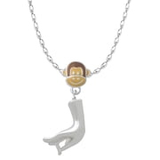 Delight Jewelry Buddha Hand Charity & Compassion Mia Monkey Charm Necklace
