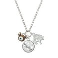thumbnail image 1 of Delight Jewelry Fimo Clay Teddy Bear Let Things Go Fall Zoey Charm Necklace, 28", 1 of 4