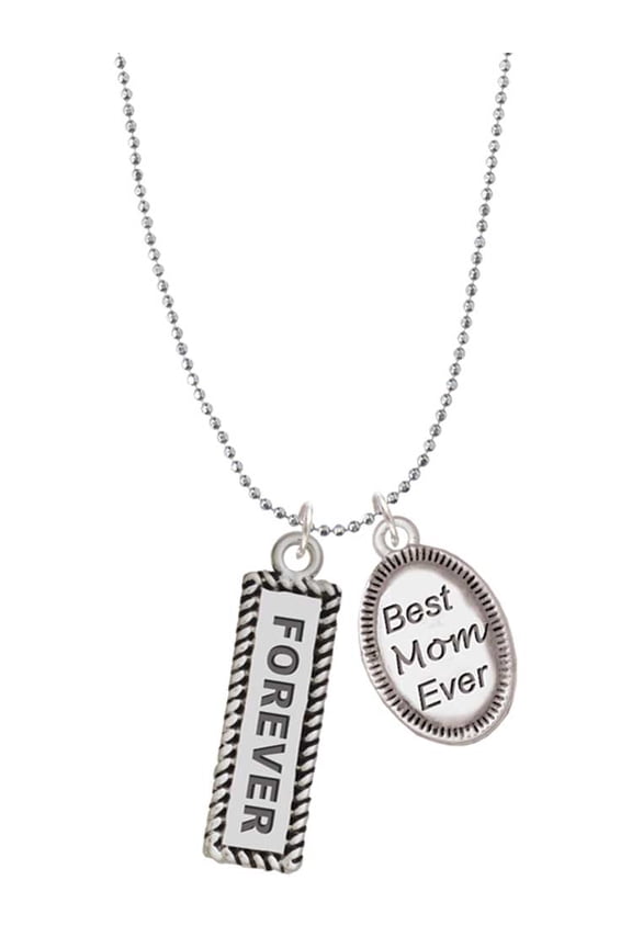 Forever Best Mom Ever Charm Necklace