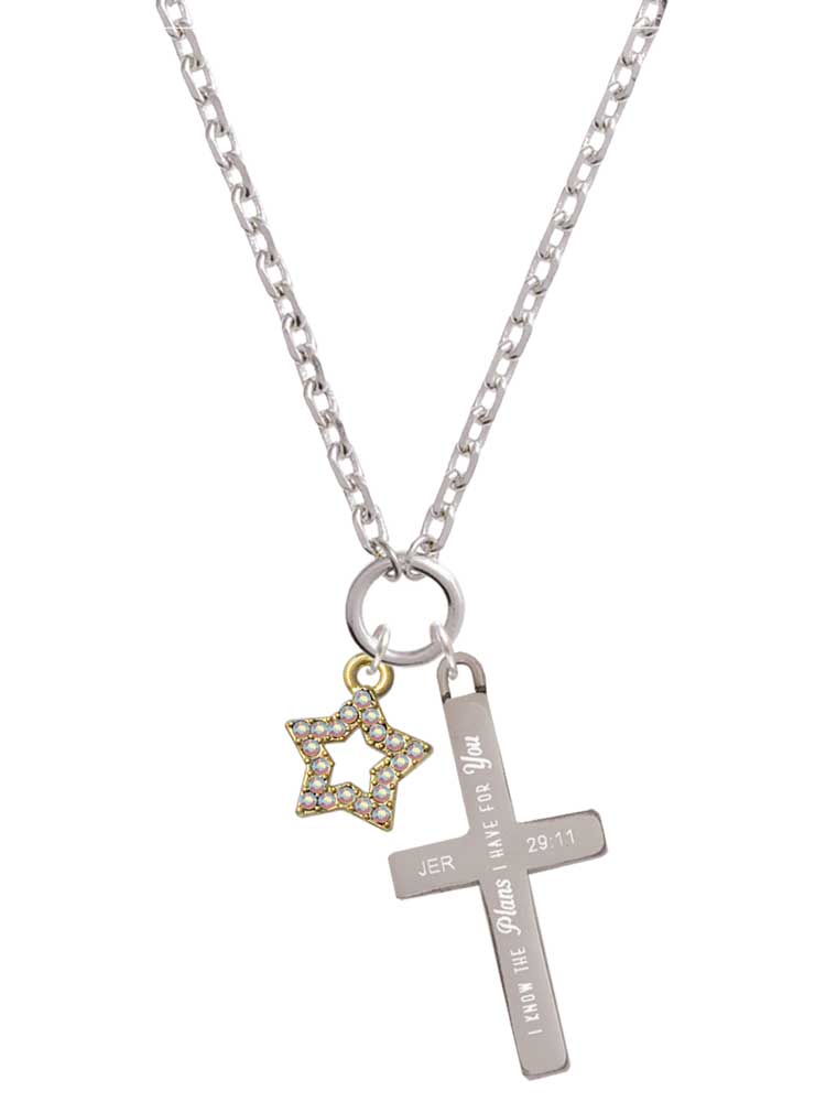 Delight Jewelry Goldtone AB Crystal Lucky Star I Have Plans for You ...