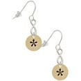 thumbnail image 1 of Delight Jewelry Goldtone Disc 1/2'' - Symbol - Asterisk - * - Silver tone Infinity French Earrings, 1 of 4