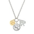 thumbnail image 1 of Delight Jewelry Goldtone I Love You Disc Let Things Go Fall Zoey Charm Necklace, 28", 1 of 4