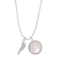 thumbnail image 1 of Delight Jewelry Good Luck Italian Horn To the World You are a Mother Locket Necklace, 1 of 4