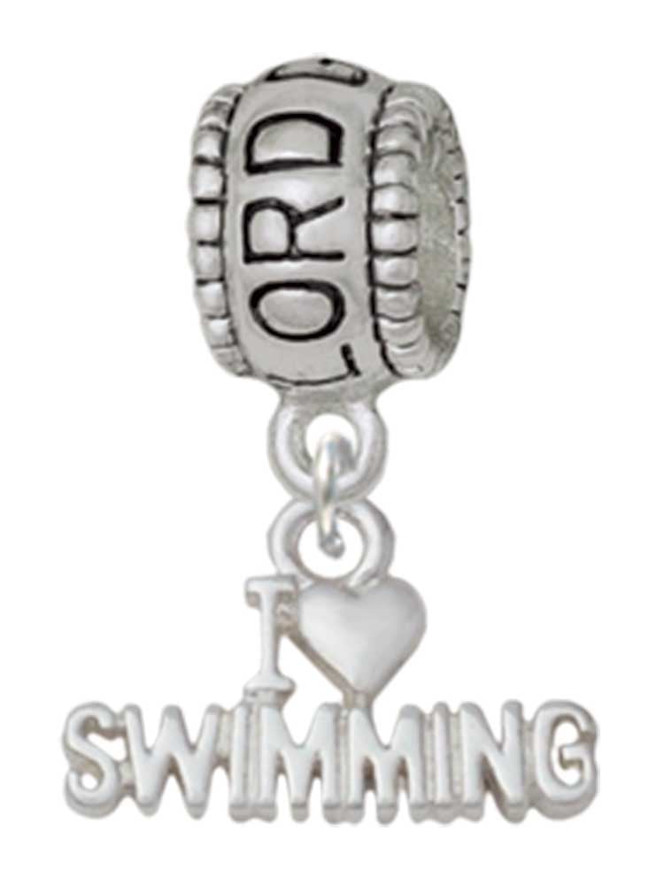 Swimming pandora charm hot sale