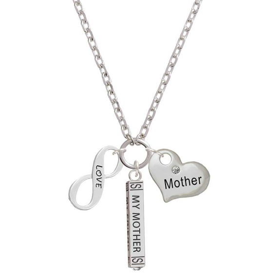 Delight Jewelry Love Infinity Sign Always My Mother Bar Zoe Necklace