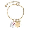 thumbnail image 1 of Delight Jewelry Love with Baseball Goldtone Discover Dream Explore Zoey Charm Bracelet, 6.5+2" Extender, 1 of 1