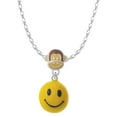 thumbnail image 1 of Delight Jewelry Resin Large 3-D Happy Face Mia Monkey Charm Necklace, 1 of 4