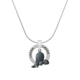 thumbnail image 1 of Delight Jewelry Resin Octopus Laugh Ring Charm Necklace, 18", 1 of 4
