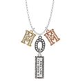 thumbnail image 1 of Delight Jewelry Ride Like You Stole It Multi-Colored Crystal Mom Charm Necklace, 1 of 5