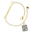 thumbnail image 1 of Delight Jewelry Shadow Box ''Queen'' with Gold-tone Crown - Goldtone Class of 2026 Delicate Bar Bracelet, 8.5", 1 of 4