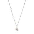 thumbnail image 1 of Delight Jewelry Silver-tone 3-D Fortune Cookie - Silvertone Class of 2026 Delicate Bar Necklace, 18.75", 1 of 4