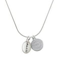 thumbnail image 1 of Delight Jewelry Silver-tone Bible Verse John 3:16 - Engraved Congrats Class of 2026 Charm Necklace, 18", 1 of 4