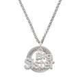 thumbnail image 1 of Delight Jewelry Silver-tone Big Sister - Class of 2026 Affirmation Ring Necklace, 23", 1 of 4