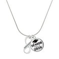 thumbnail image 1 of Delight Jewelry Silver-tone Daughter Infinity Sign - Silvertone Senior Class of 2026 Dome Necklace, 18", 1 of 5