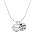 thumbnail image 1 of Delight Jewelry Silver-tone Domed Matthew 6:9 - Silvertone Senior Class of 2026 Dome Necklace, 18", 1 of 5