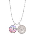 thumbnail image 1 of Delight Jewelry Silver-tone Domed Multi Color CVT - Class of 2025 Year to Remember Locket Charm Necklace, 19+2" Extender, 1 of 5