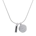 thumbnail image 1 of Delight Jewelry Silver-tone Friends - Engraved Congrats Class of 2026 Charm Necklace, 18", 1 of 4