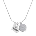 thumbnail image 1 of Delight Jewelry Silver-tone Large Bride Heart - Engraved Congrats Class of 2026 Charm Necklace, 18", 1 of 4