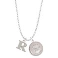 thumbnail image 1 of Delight Jewelry Silver-tone Large Initial - R - Class of 2025 Year to Remember Locket Charm Necklace, 19+2" Extender, 1 of 5