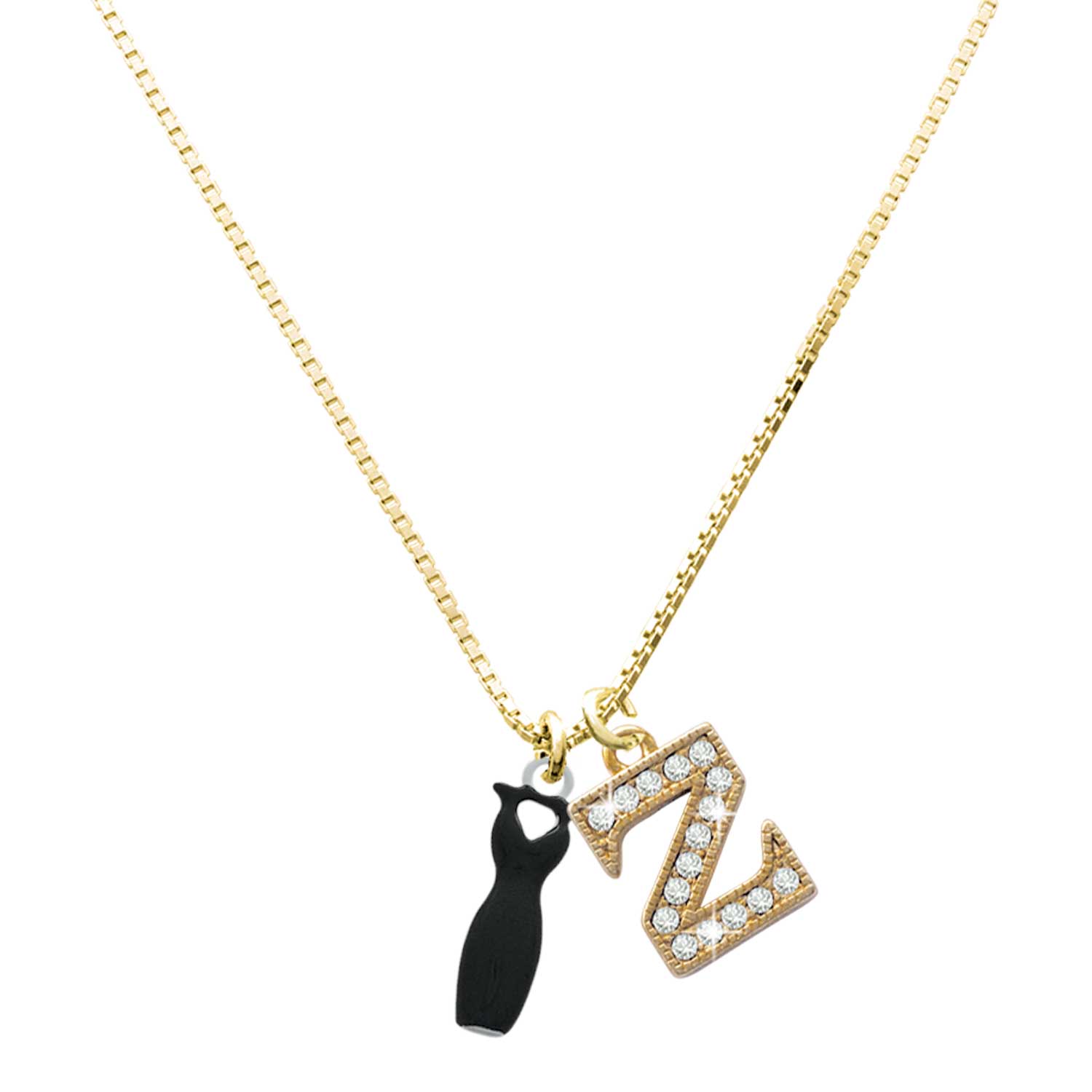 little black dress with gold accessories Stylish resulting in unique designs that reflect both elegance and artistry Gold Necklace Jewelry To Wear