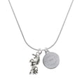 thumbnail image 1 of Delight Jewelry Silver-tone Unicorn - Engraved Congrats Class of 2026 Charm Necklace, 18", 1 of 4