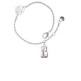 thumbnail image 1 of Delight Jewelry Silvertone 3-D Fire Engine - Silver-tone Rose Link Chain Bracelet, 6.25"+1.75" Extender, 1 of 4