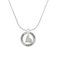 thumbnail image 1 of Delight Jewelry Silvertone 3-D Grand Piano Laugh Ring Charm Necklace, 18", 1 of 4