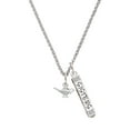 thumbnail image 1 of Delight Jewelry Silvertone Aladdin's Lamp Silvertone Sisters Best Friends Forever Bar Charm Necklace, 23", 1 of 4