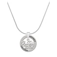 thumbnail image 1 of Delight Jewelry Silvertone All Star - Volleyball Hockey Ring Charm Necklace, 18", 1 of 4