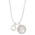 thumbnail image 1 of Delight Jewelry Silvertone Bear Silhouette To the World You are a Mother Locket Necklace, 1 of 4