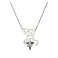 thumbnail image 1 of Delight Jewelry Silvertone Caduceus - RNP Silvertone Dream Big Pendant Necklace, 25", 1 of 4