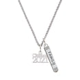 thumbnail image 1 of Delight Jewelry Silvertone Class of 2021 Silvertone Family Bar Charm Necklace, 23", 1 of 1