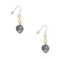 thumbnail image 1 of Delight Jewelry Silvertone Feather Spinner Gold Tone Infinity French Earrings, 1 of 4