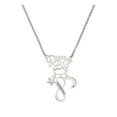 thumbnail image 1 of Delight Jewelry Silvertone Grandma Infinity Sign Silvertone Dream Big Pendant Necklace, 25", 1 of 4