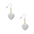 thumbnail image 1 of Delight Jewelry Silvertone Heart Locket Gold Tone Infinity French Earrings, 1 of 4