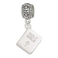 thumbnail image 1 of Delight Jewelry Silvertone Holy Bible Lord Guide Me Charm Bead, 1 of 4