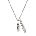 thumbnail image 1 of Delight Jewelry Silvertone Hope Silvertone Always My Mother Bar Charm Necklace, 23", 1 of 4