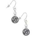 thumbnail image 1 of Delight Jewelry Silvertone Hope in Circle Silver tone Infinity French Earrings, 1 of 4