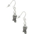 thumbnail image 1 of Delight Jewelry Silvertone Horn Toad Silver tone Infinity French Earrings, 1 of 1
