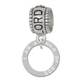 thumbnail image 1 of Delight Jewelry Silvertone I am a Child of God Eternity Ring Lord Guide Me Charm Bead, 1 of 4