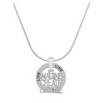 thumbnail image 1 of Delight Jewelry Silvertone Imagine Create Become Live Ring Charm Necklace, 18", 1 of 4