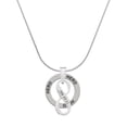 thumbnail image 1 of Delight Jewelry Silvertone Jeremiah 29:11 Infinity Sign Hero Ring Charm Necklace, 18", 1 of 4