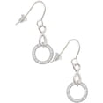 thumbnail image 1 of Delight Jewelry Silvertone John 3:16 Eternity Ring Silver tone Infinity French Earrings, 1 of 4