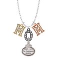 thumbnail image 1 of Delight Jewelry Silvertone Keep Calm The Pharmacist is Here Multi-Colored Crystal Mom Charm Necklace, 1 of 5